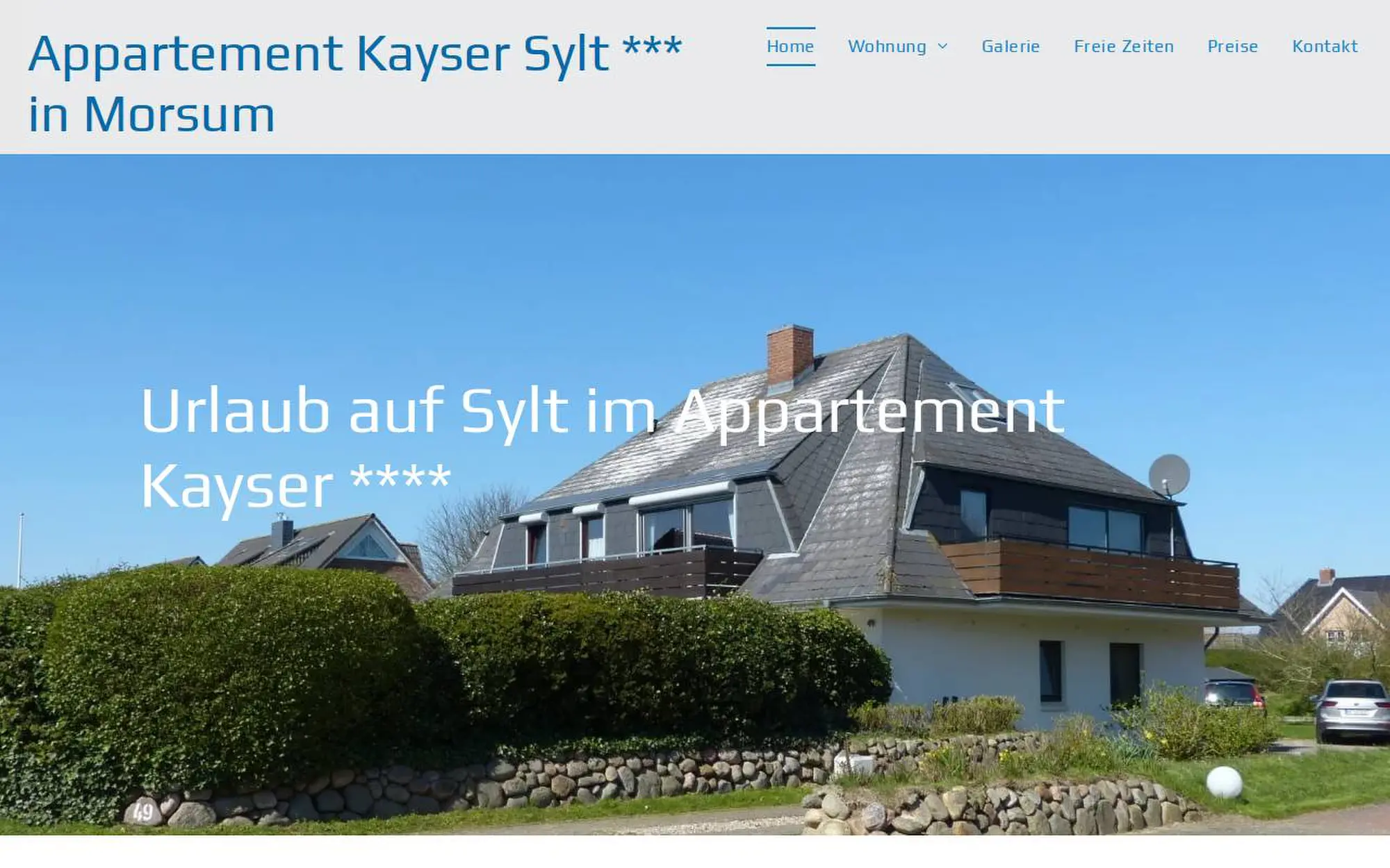 Appartement Kayser Sylt