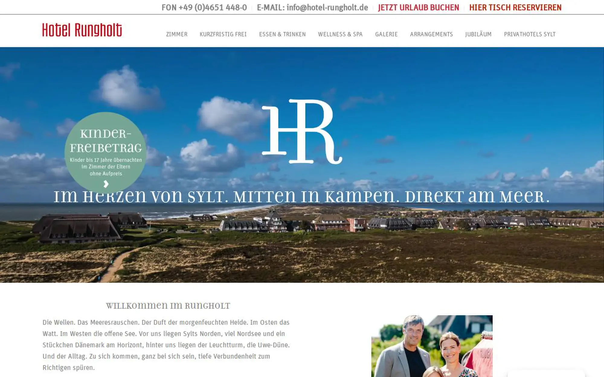 Restaurant im Hotel Rungholt