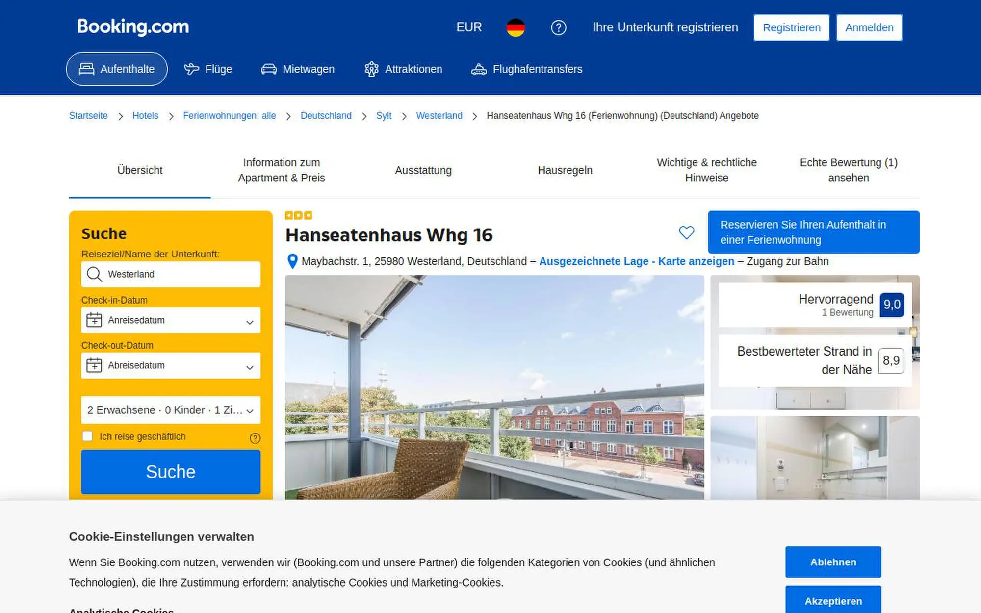 Hanseatenhaus im Zentrum App. 88 Eastview
