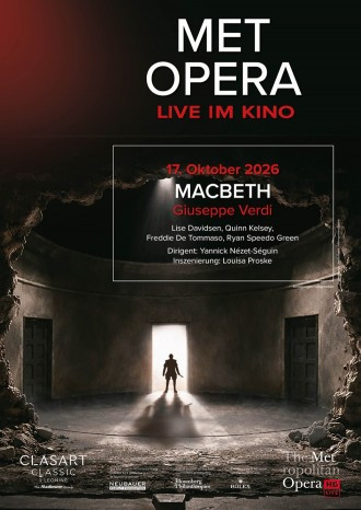 Filmplakat MET 2026/27 Giuseppe Verdi: MACBETH